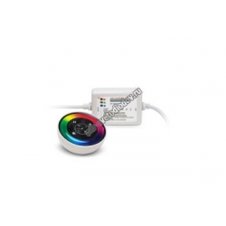 TOUCH Контроллер RGB LD-RC-T-B2 RGB controller + white round remote 3x6A 28055